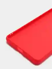 Красный чехол для Samsung S20 FE цветной матовый