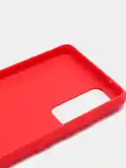 Красный чехол для Samsung S20 FE цветной матовый