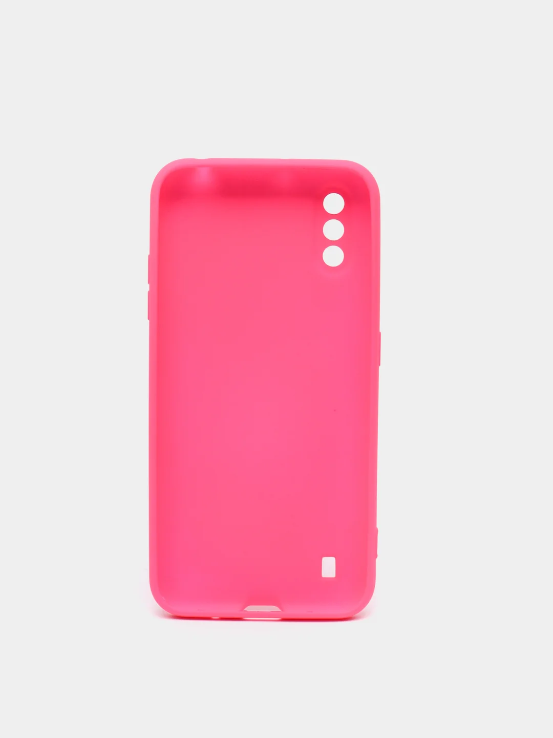 Фуксия чехол Samsung Galaxy A01 / M01, Галакси А01 / М01 чехол силиконовый рифленый
