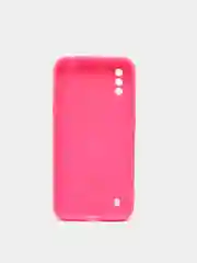 Фуксия чехол Samsung Galaxy A01 / M01, Галакси А01 / М01 чехол силиконовый рифленый