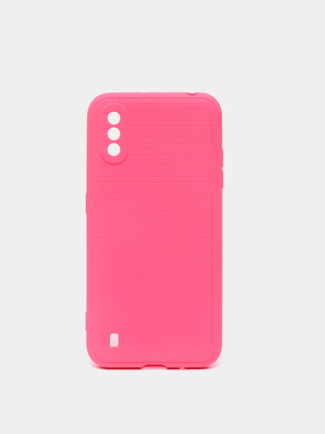 Фуксия чехол Samsung Galaxy A01 / M01, Галакси А01 / М01 чехол силиконовый рифленый