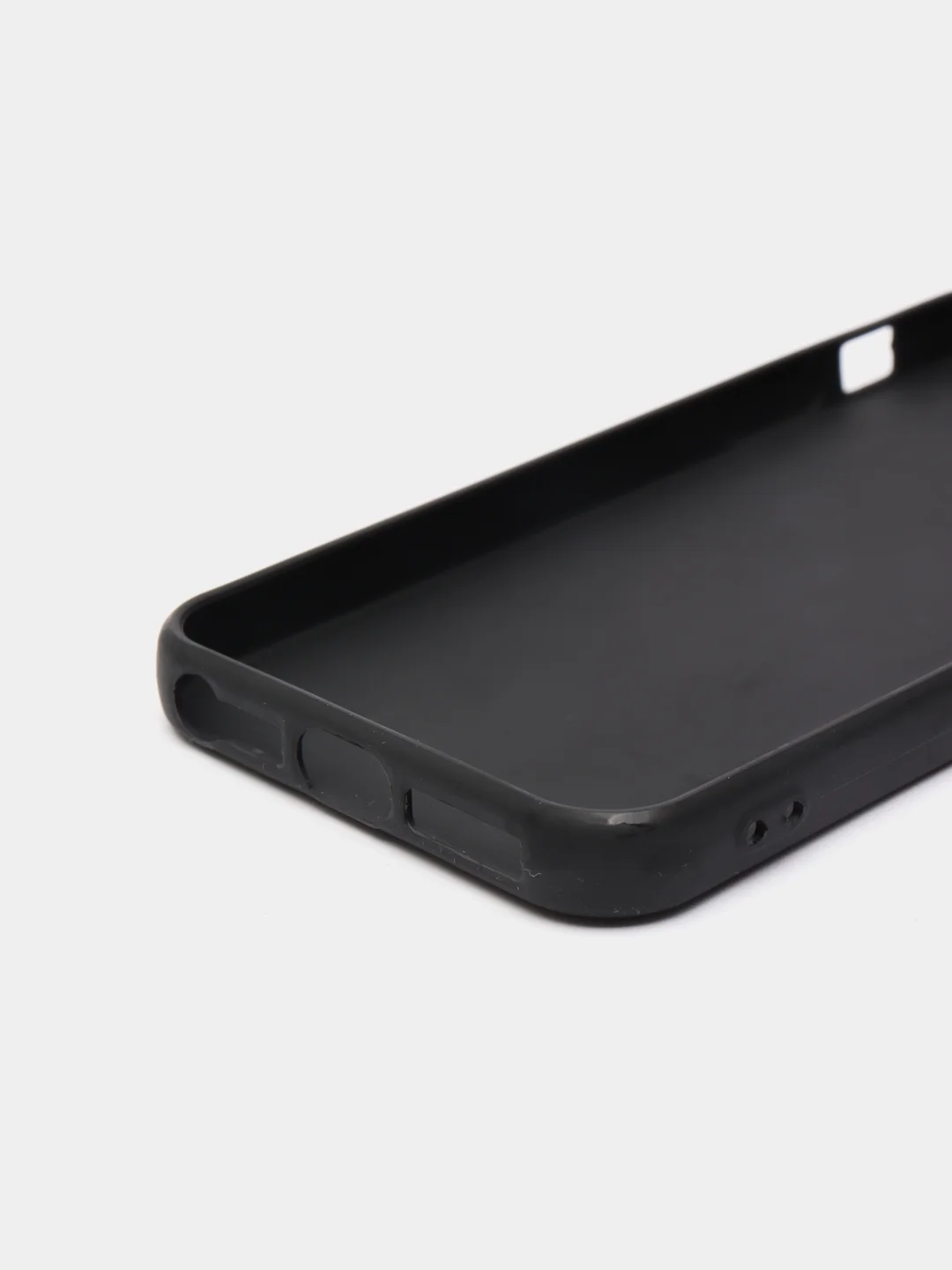 Коричневый силиконовый чехол с надписями для iPhone X/Xs, Xr, 11, 12/12Pro, 13/13Pro, 14/14Pro