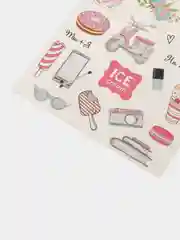 Желтый наклейки, для скрапбукинга