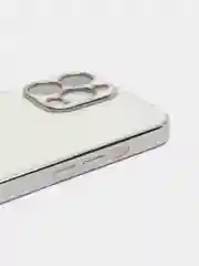Белый чехол для iPhone 13 Pro Max силиконовый айфон про макс