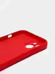 Красный чехол на iPhone 11, 13, 12, XR, Pro, Max, Mini, бархатный
