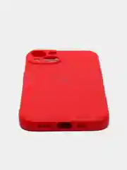 Красный чехол на iPhone 11, 13, 12, XR, Pro, Max, Mini, бархатный