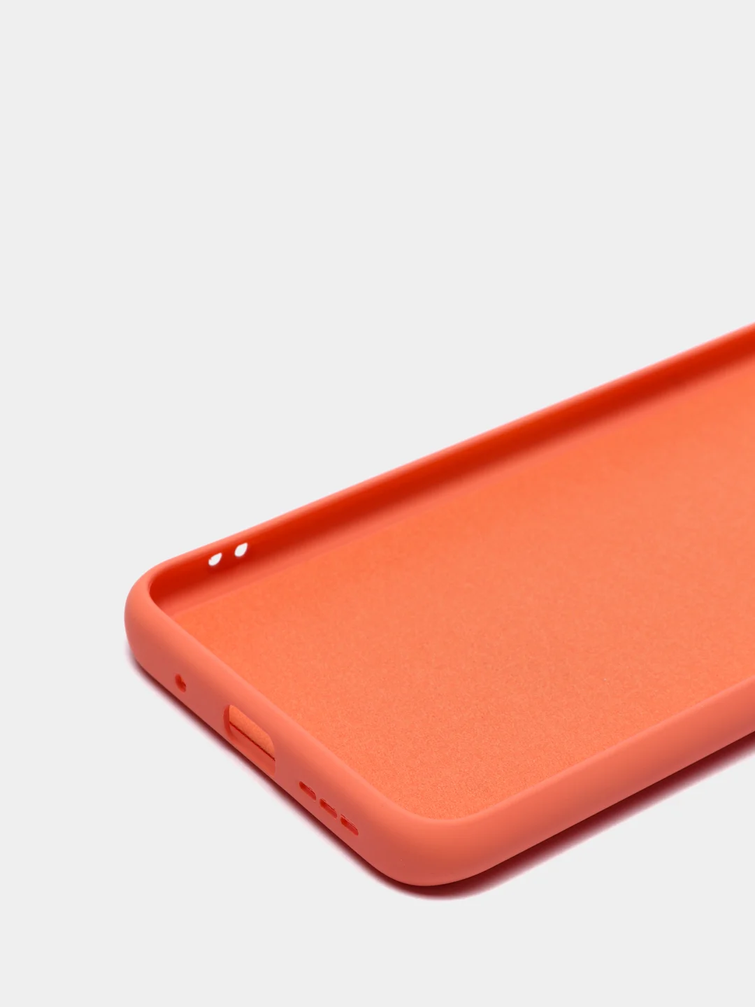 Оранжевый накладка силиконовая противоударная Xiaomi Redmi 10