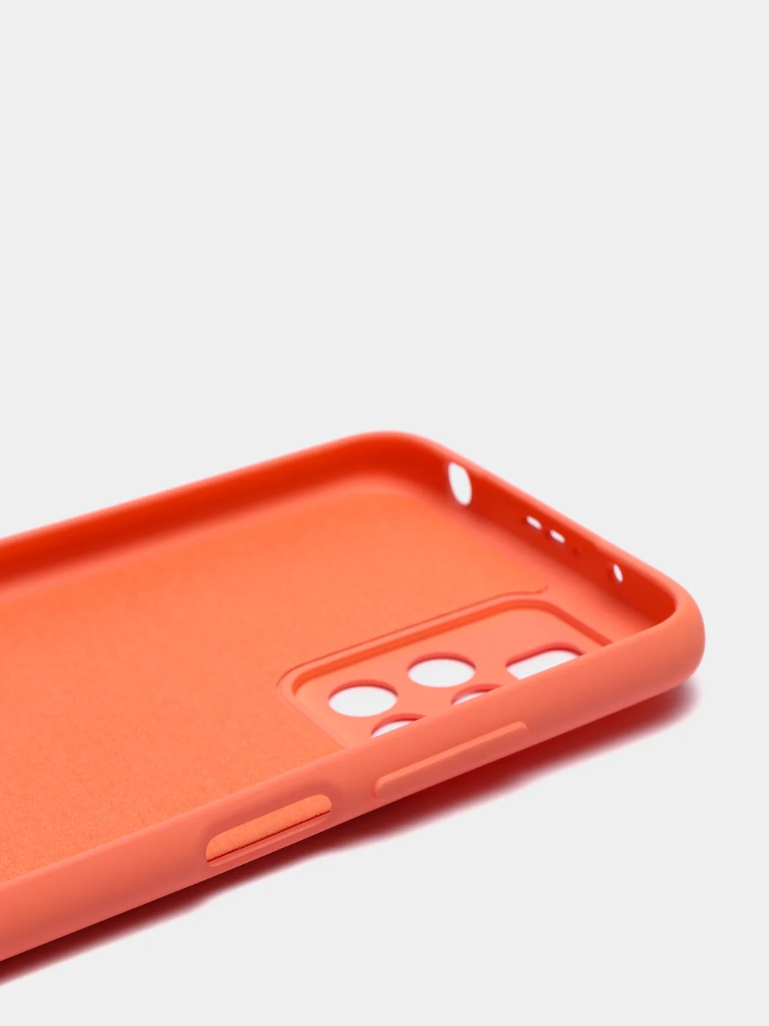 Оранжевый накладка силиконовая противоударная Xiaomi Redmi 10