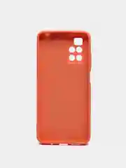 Оранжевый накладка силиконовая противоударная Xiaomi Redmi 10