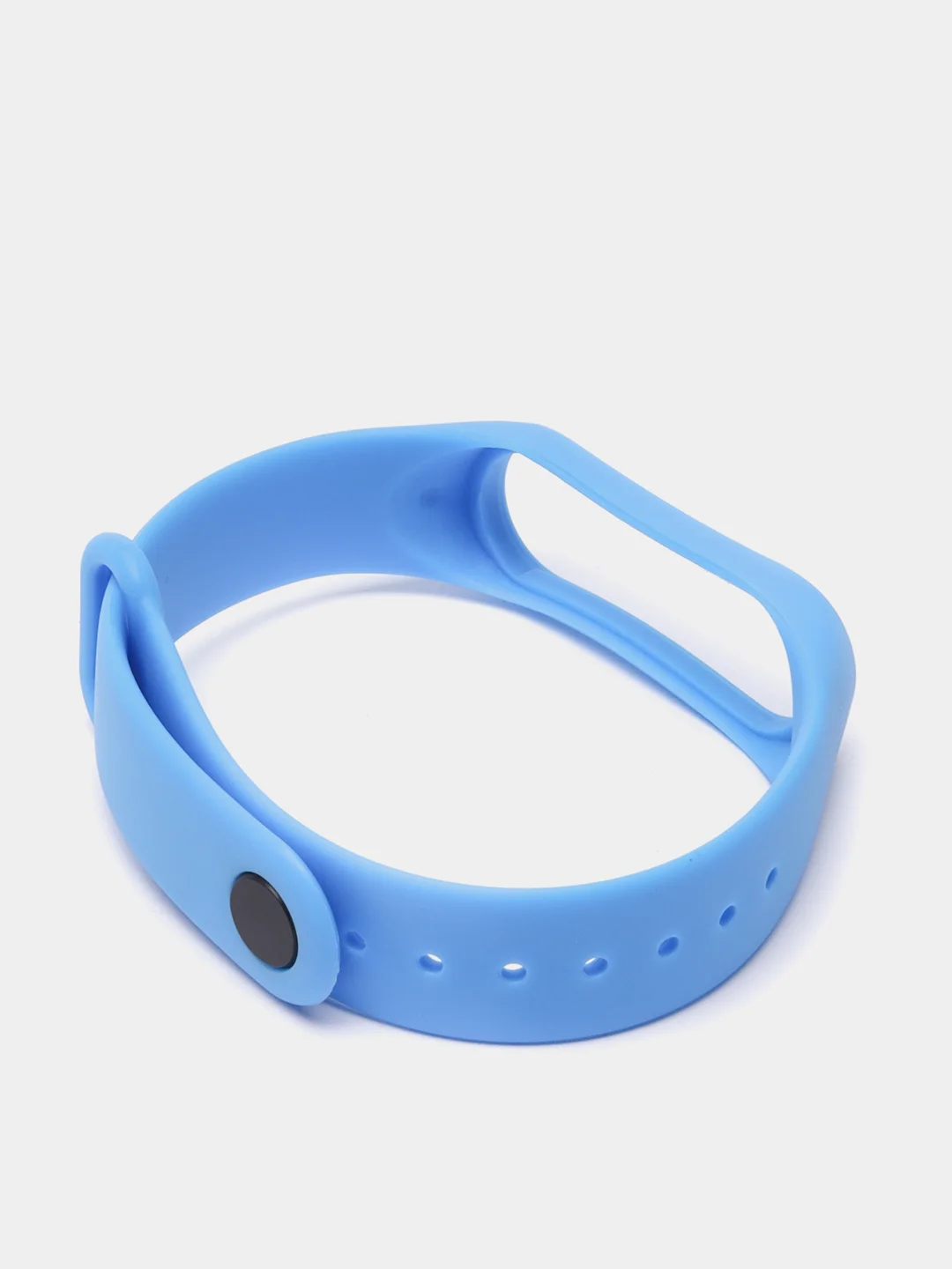Небесно-голубой силиконовый ремешок Xiaomi Mi Band 3, Mi Band 4
