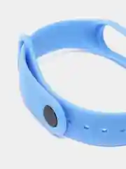 Небесно-голубой силиконовый ремешок Xiaomi Mi Band 3, Mi Band 4