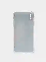 Тёмно-серый чехол Apple iPhone X / Xs чехол силиконовый с рисунком