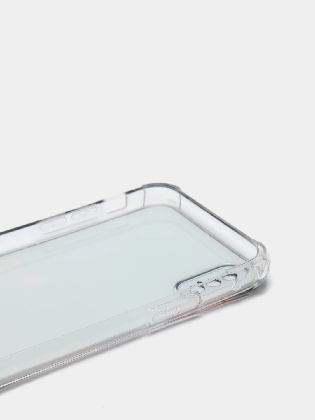 Тёмно-серый чехол Apple iPhone X / Xs чехол силиконовый с рисунком