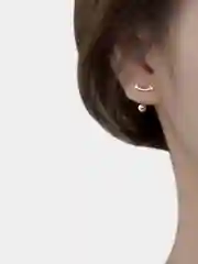 Серебряный серьги-гвоздики, золотые и серебряные сережки из бижутерного сплава в стиле минимализм