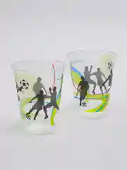Стаканчик пластиковый 300 мл. D90,5 POLARiTY PET "Футбол" 100 шт. HUHTAMAKI