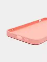 Розовый чехол iPhone 12 с принтом