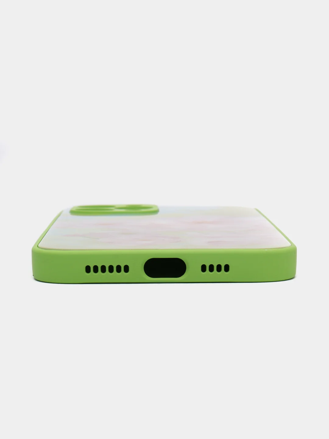 Лайм чехол iPhone 12 Pro Max с принтом
