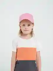 Розовый бейсболка детская