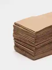 Пакет крафт фасовочный, прямоугольное дно, 100 штук, 12 х 8 х 25 см