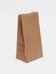 Пакет крафт фасовочный, прямоугольное дно, 100 штук, 12 х 8 х 25 см