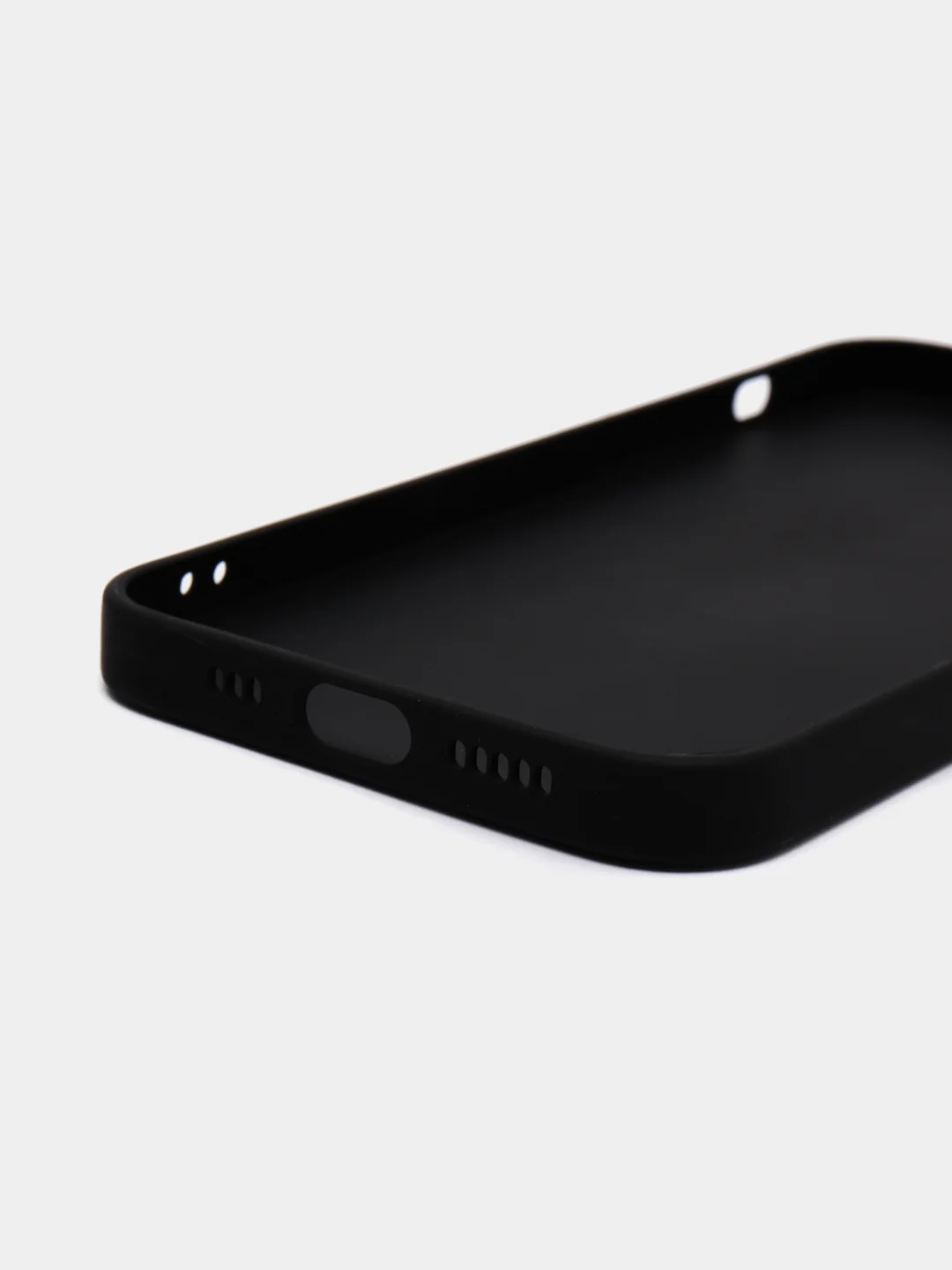 Черный чехол iPhone 12 Pro с принтом