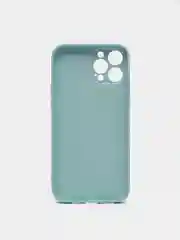 Голубой чехол iPhone 12 Pro Max с принтом
