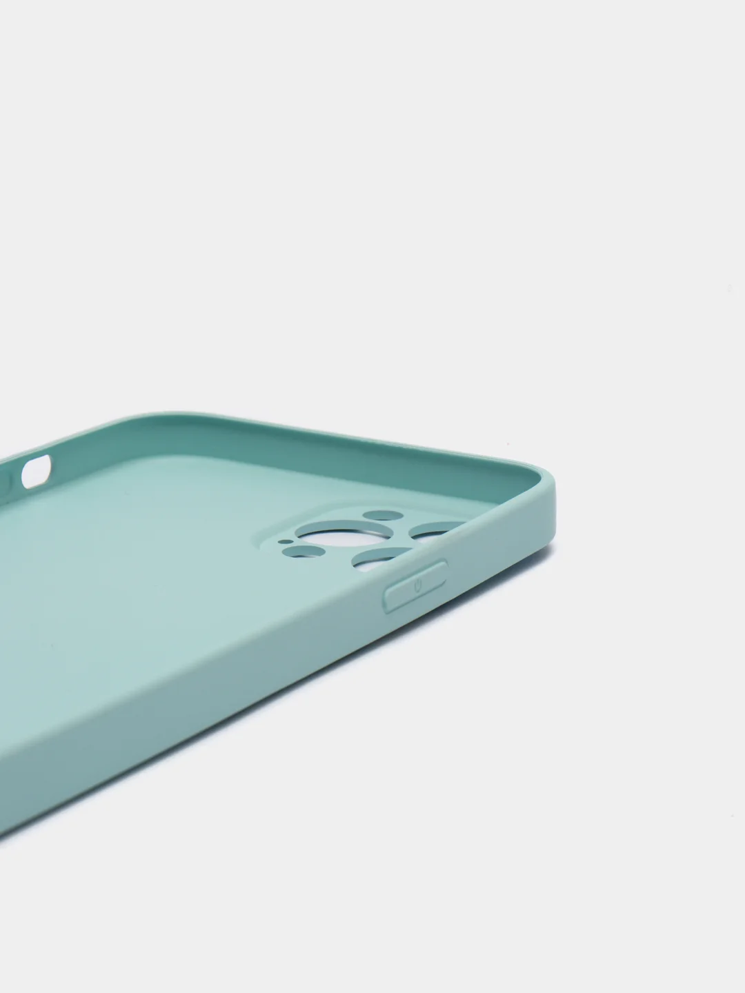 Голубой чехол iPhone 12 Pro Max с принтом