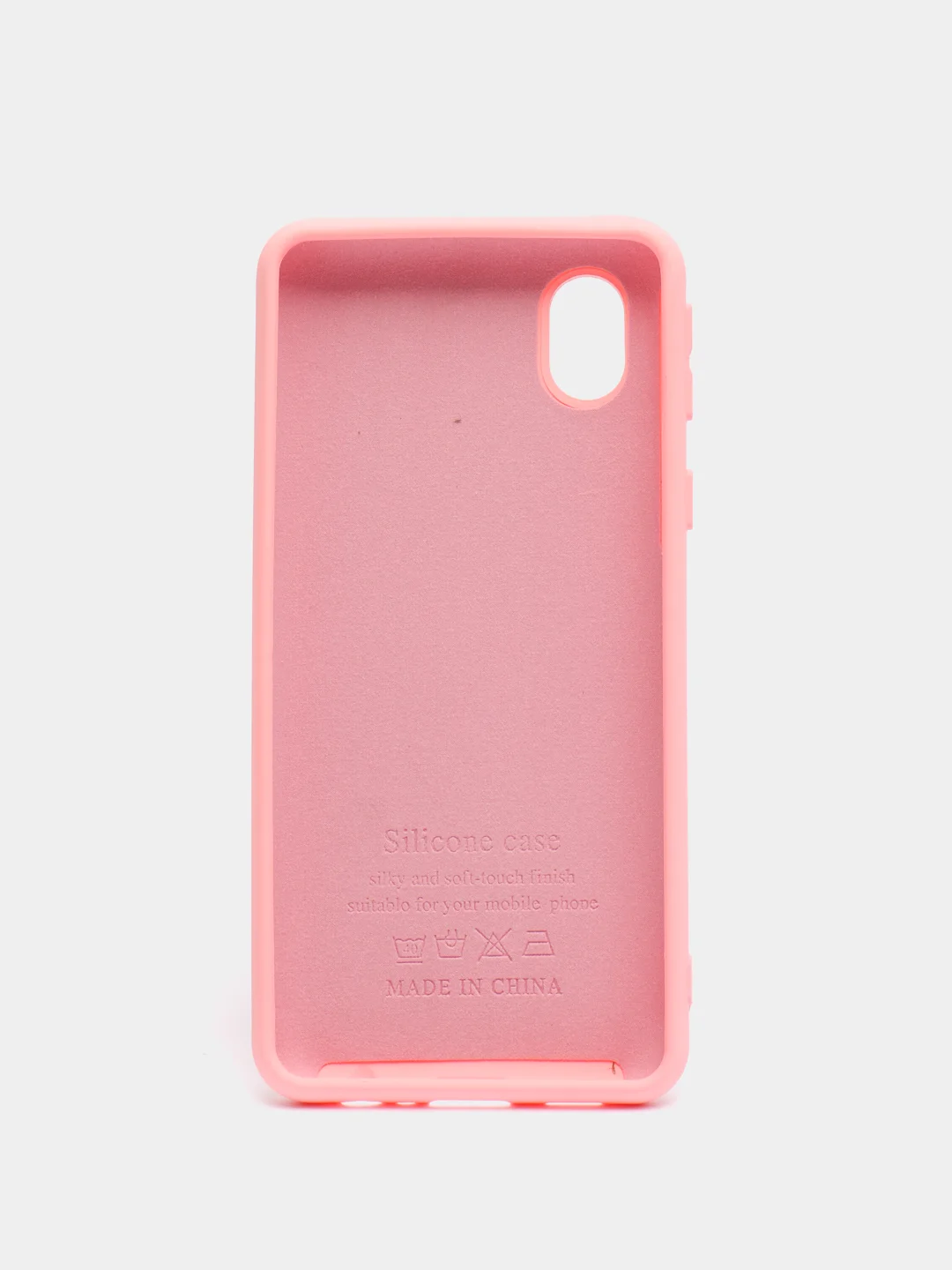 Розовый чехол Siliconе Case для Samsung A01 Core Samsung M01 самсунг А01 коре самсунг М01