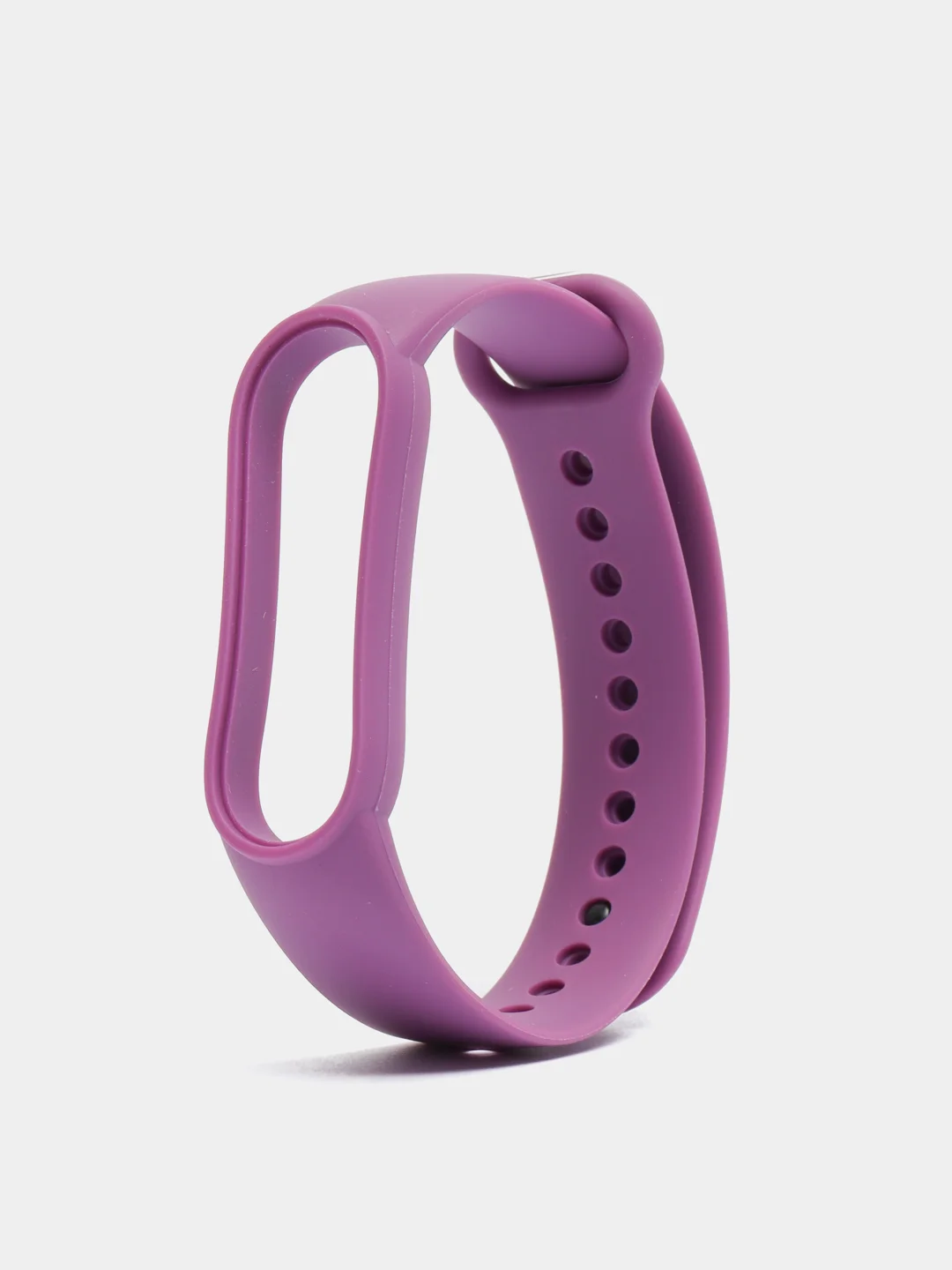 Фиолетовый силиконовый ремешок Xiaomi Mi Band 5 / Band 6