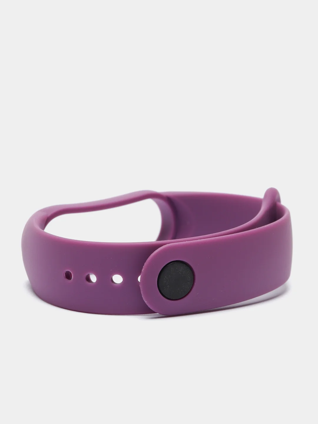 Фиолетовый силиконовый ремешок Xiaomi Mi Band 5 / Band 6