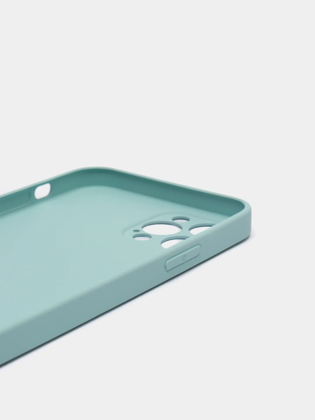 Бирюзовый чехол iPhone 12 Pro с принтом