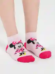 Розовый женские носки из хлопка