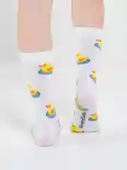 Носки с принтом "Уточки"