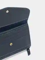 Синий кошелек клатч