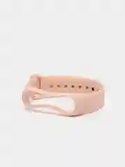 Пудровый силиконовый ремешок для Xiaomi Mi Band 3 / Mi Band 4 / Mi Band 5 / Браслет на Mi Band