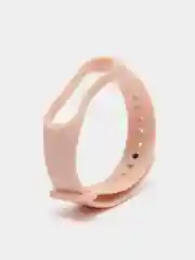 Пудровый силиконовый ремешок для Xiaomi Mi Band 3 / Mi Band 4 / Mi Band 5 / Браслет на Mi Band