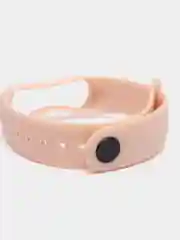 Пудровый силиконовый ремешок для Xiaomi Mi Band 3 / Mi Band 4 / Mi Band 5 / Браслет на Mi Band