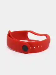 Красный силиконовый ремешок для Xiaomi Mi Band 3 / Mi Band 4 / Mi Band 5 / Браслет на Mi Band