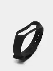 Тёмно-розовый силиконовый ремешок для Xiaomi Mi Band 3 / Mi Band 4 / Mi Band 5 / Браслет на Mi Band