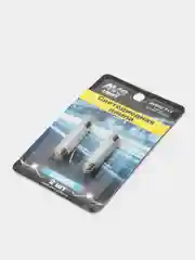 Лампа светодиодная LED T11/белый/ (SV8,5) 8SMD 2835, 42 мм, блистер 2 шт