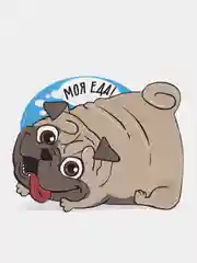 Коврик под миску "Моя еда!", 35х28 см
