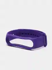 Пурпурный силиконовый ремешок для Xiaomi Mi Band 3 / Mi Band 4 / Mi Band 5 / Браслет на Mi Band