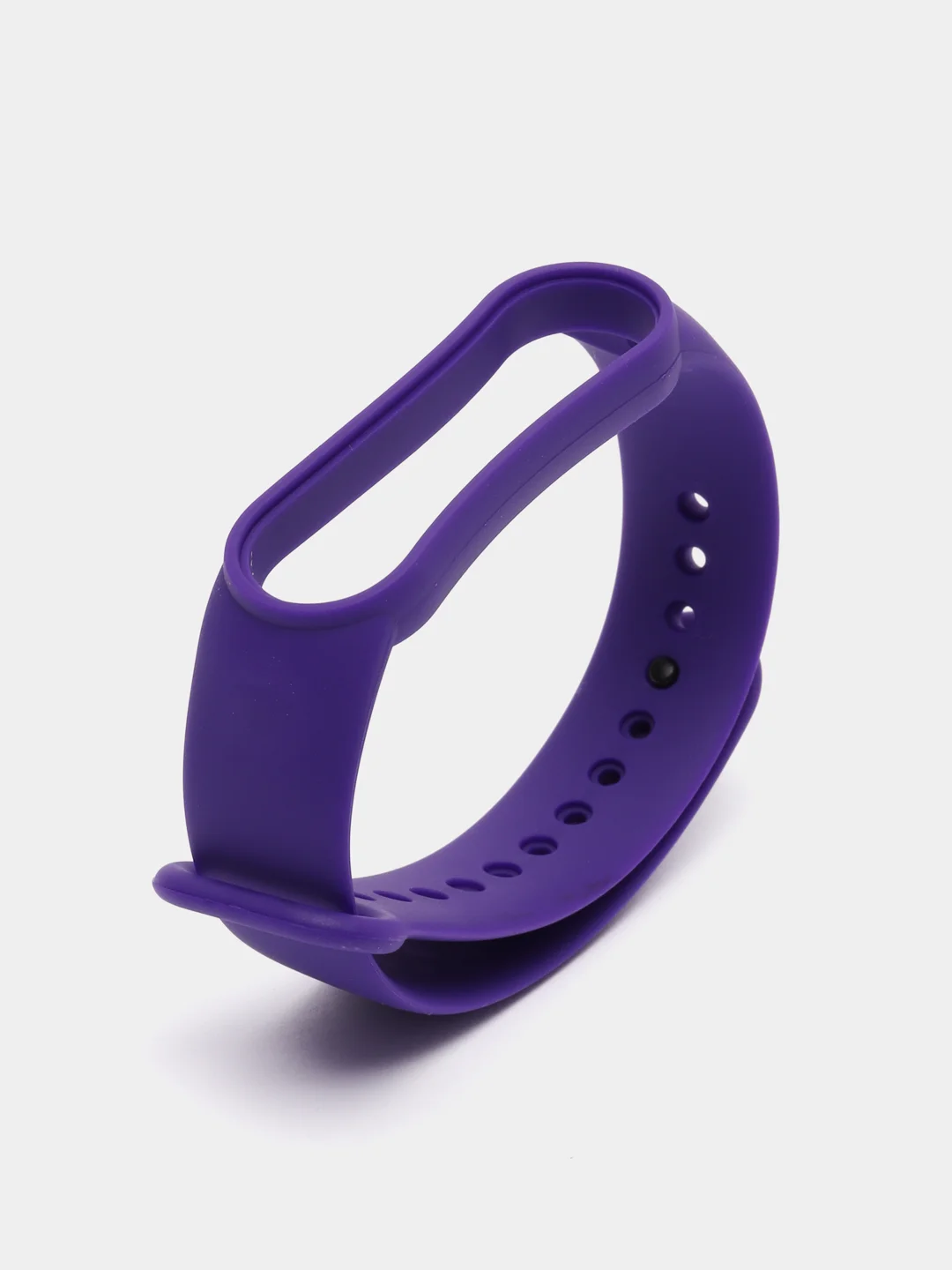 Пурпурный силиконовый ремешок для Xiaomi Mi Band 3 / Mi Band 4 / Mi Band 5 / Браслет на Mi Band