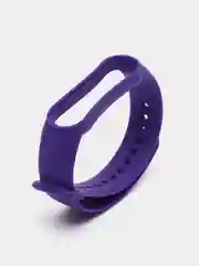 Пурпурный силиконовый ремешок для Xiaomi Mi Band 3 / Mi Band 4 / Mi Band 5 / Браслет на Mi Band