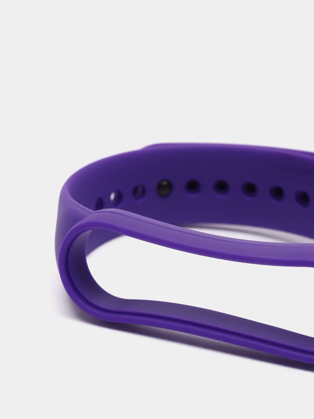 Пурпурный силиконовый ремешок для Xiaomi Mi Band 3 / Mi Band 4 / Mi Band 5 / Браслет на Mi Band