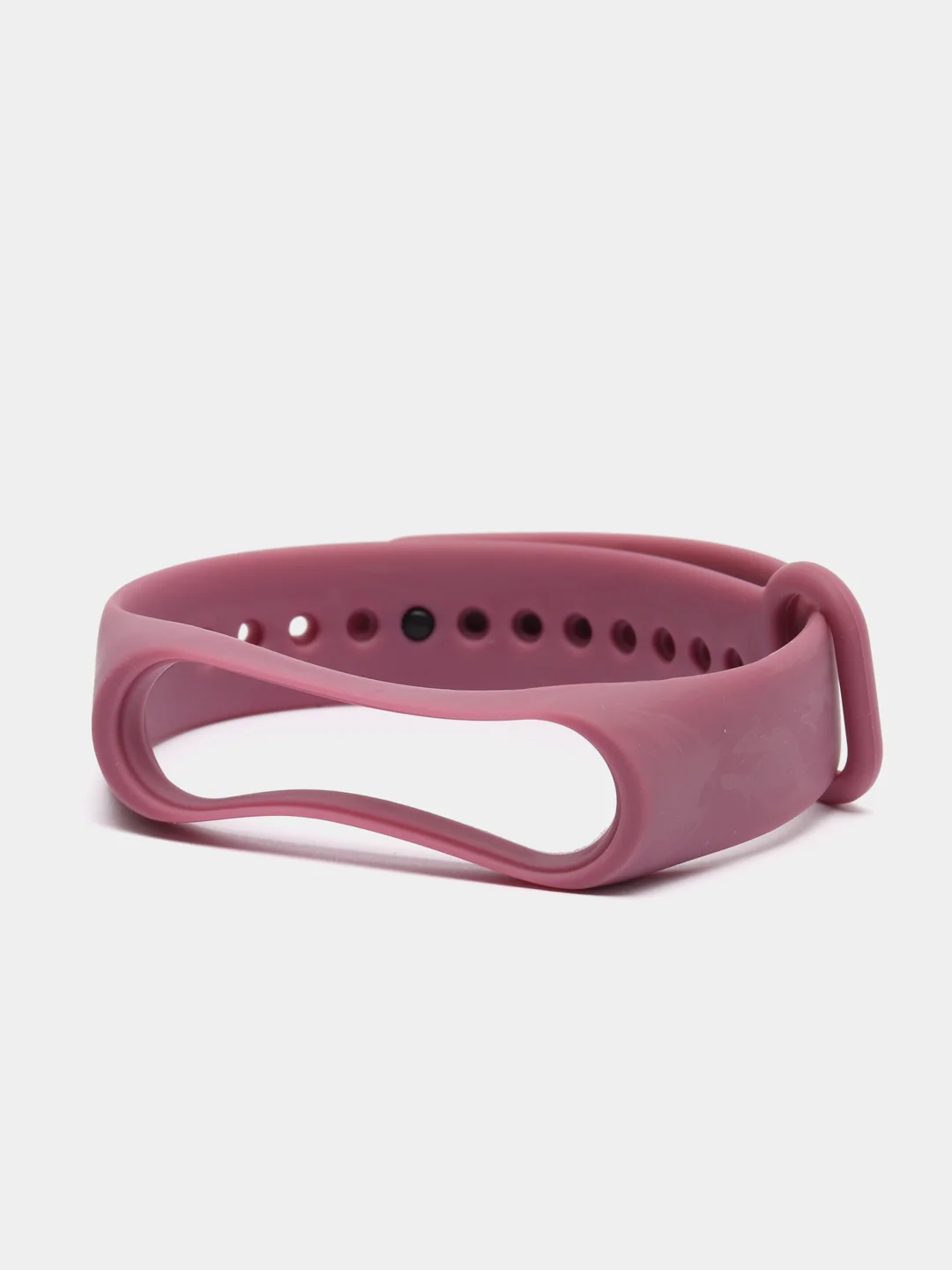 Сиреневый силиконовый ремешок для Xiaomi Mi Band 3 / Mi Band 4 / Mi Band 5 / Браслет на Mi Band