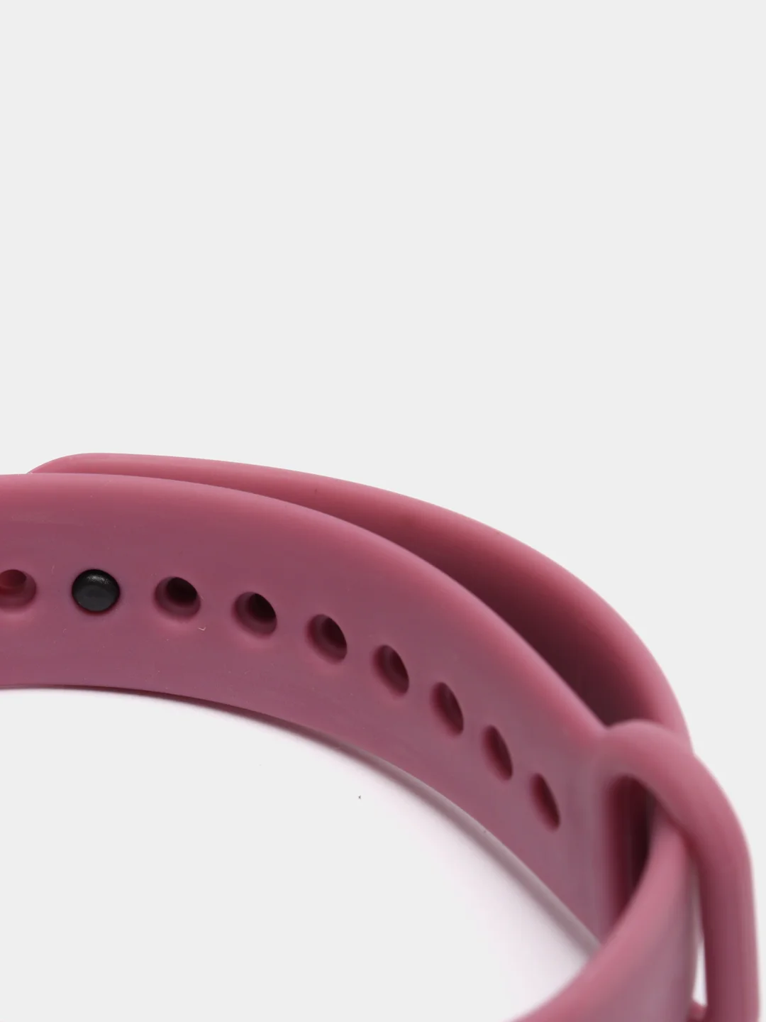 Сиреневый силиконовый ремешок для Xiaomi Mi Band 3 / Mi Band 4 / Mi Band 5 / Браслет на Mi Band