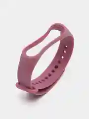 Сиреневый силиконовый ремешок для Xiaomi Mi Band 3 / Mi Band 4 / Mi Band 5 / Браслет на Mi Band