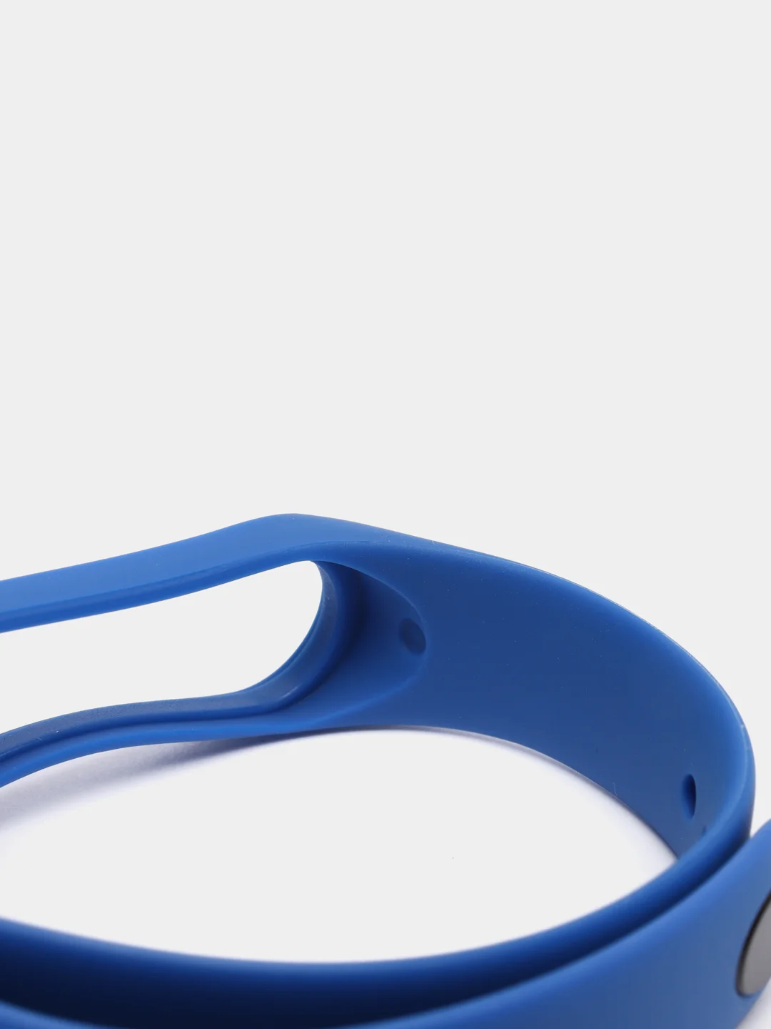 Синий силиконовый ремешок для Xiaomi Mi Band 3 / Mi Band 4 / Mi Band 5 / Браслет на Mi Band