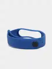 Синий силиконовый ремешок для Xiaomi Mi Band 3 / Mi Band 4 / Mi Band 5 / Браслет на Mi Band